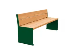 zitbank,B 1800mm,3latten,hout-zitting licht eikenhout,zitting H 450mm