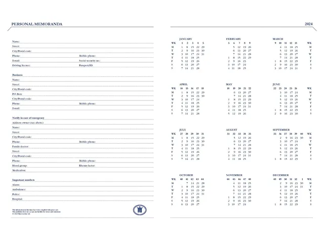 Agenda 2026 Ryam Executive Mundior 7dagen/2pagina's bordeaux