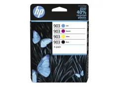 HP 903 6ZC73AE Inktcartridge Multipack Zwart + 3 Kleuren