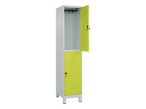 dubbeldekse locker,HxBxD 1950x400x500mm,1x2vak.,vak B 400mm