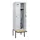 locker met bank,HxBxD 2120x600x815mm,2vak,vak B 300mm,draaigrendel