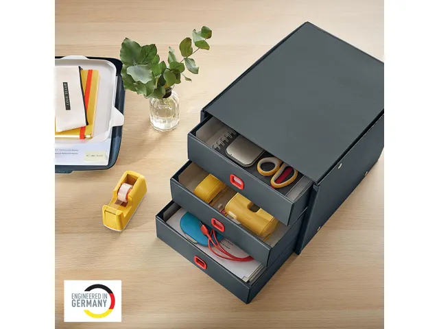 Click & Store Cosy ladenblok, 3 laden, grijs