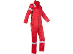 Sioen Carlow 017V coverall, rood, maat R54, per stuk