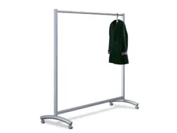 Garderoberek Hxbxd 1710X1780X530Mm 4Zwenkwielen Met Rem Ral9006