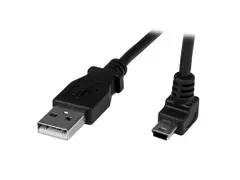 1m mini USB-kabel A-naar-mini-B met opwaartse hoek