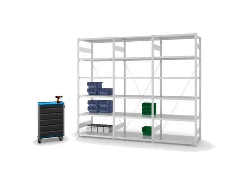 systeemstelling,grondveld,HxBxD 2500x1060x635mm,vakl. 140kg