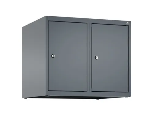 opzetkast,v. locker,2vak.,vak B 300mm,HxBxD 500x600x500mm,vleugeldeur