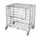 ballenwagen,draagverm. 150kg,HxLxB 1040x1000x610mm,4gaaswanden