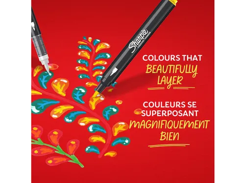 Creatieve marker Sharpie assorti blister à 12 stuks