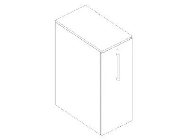 armoire à pharmacie HxlxP 1162x450x800mm 1tiroir(s) finition cerisier