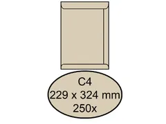 Envelop Quantore Akte C4 229X324Mm 120 Gram Cremekraft Gegomd
