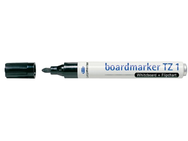 Viltstift Legamaster TZ1 whiteboard rond 1.5-3mm zwart | EddingMarker.nl
