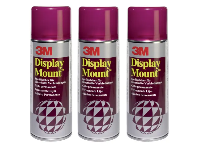 Lijm 3M Displaymount spuitbus 400ml