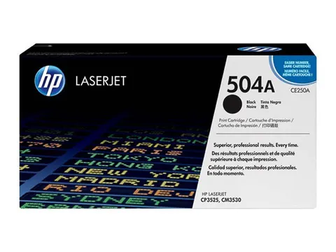 Toner CE250A HP 504A CLJ Noir ST