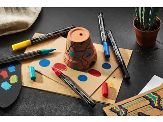 Acrylmarker STABILO Free Acrylic T100 zwart 1-2mm - 7