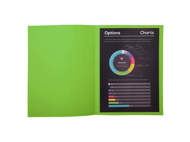 30 inlegmappen ROCK''S 80 22x31cm Groen