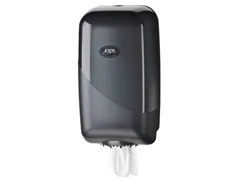 Poetspapierdispenser Pearl Line P17 klein zwart 431155