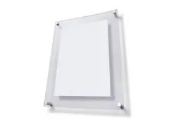 Wandmontage Posterhouder Sandwichpaneel A2 25mm Acryl