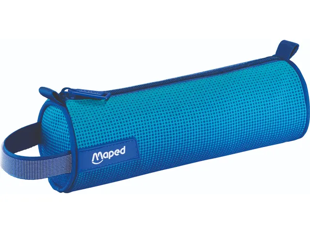 Maped Kidy Learn Concentration Etui rond met rits Blauw
