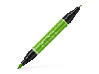 Tekenstift Faber-Castell Pitt Artist Pen duo marker 112 loofgroen - 2