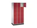 armoire multicases,RAL7035/RAL3003,HxlxP 1950x920x500mm