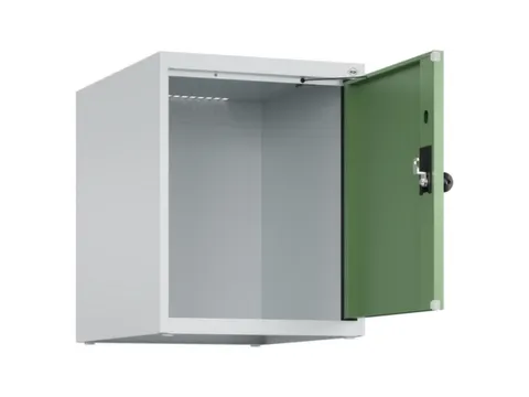 opzetkast,v. locker,1vak.,vak B 400mm,HxBxD 500x400x500mm,draaigrendel