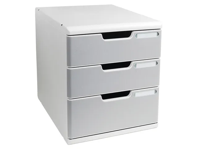 Ladenblok MODULO A4 3 laden Classic Grijs