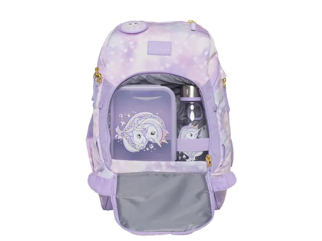 Schooltas Beckmann Active Air FLX 20-25L Unicorn Princess Purple