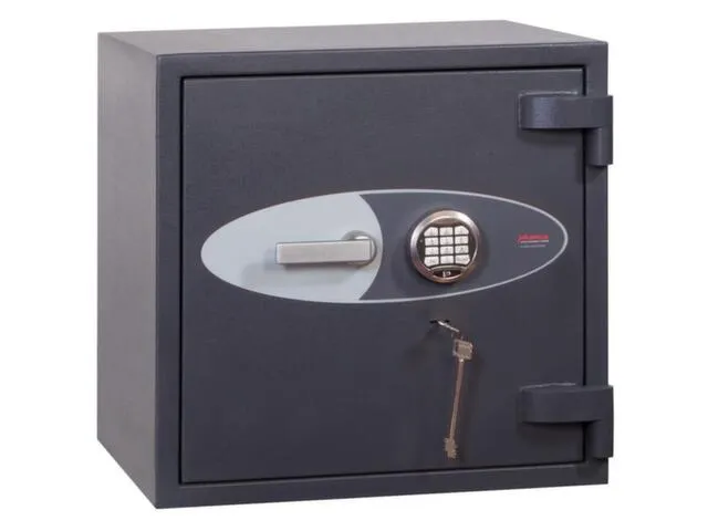 kluis,HxBxD 690x690x690mm,1niveaus,romp RAL7024,front RAL7024