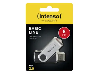 Intenso Usb-Stick 2.0 8gb Zwart Basic - 1