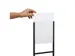 OUTLET Europel Infostandaard A4 Zwart metaal met Acryl Display