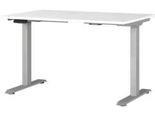 Elektrisch ihv bureau,HxBxD 720-1200x1200x800mm,blad wit - 1