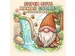 Kleurboek Super Cute Kawaii gnomes