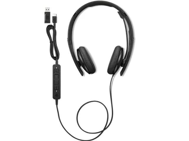 Lenovo 4XD1M39028 Headset Bedraad 20 - 20000 Hz Zwart