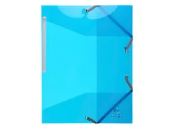 Iderama Elastomap A4 3 Kleppen Polypropyleen Assorti Kleuren