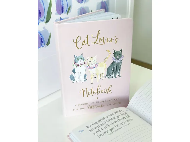 Carnet de notes Èccolo Cat Lover's ligne env.15x20cm 80g 256 pages