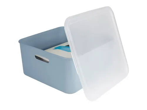 Sigma Home deksel voor 12,5L en 25L cube box transparant - 32,5x32x1,3