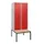locker met bank,HxBxD 1950x800x815mm,2vak,vak B 400mm,cil.-slot