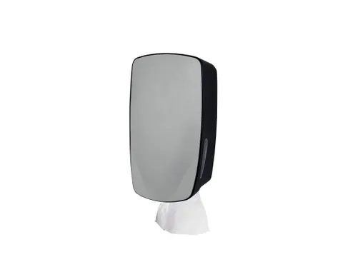 Toiletpapierdispenser RVS Kunststof voor Bulkpack Toiletpapier