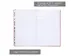 Carnet de notes Pukka Pad 13x21cm SC ligné Dont be a prick