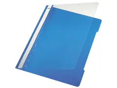 Snelhechter Leitz 4191 standaard A4 blauw 30% gerecycled plastic