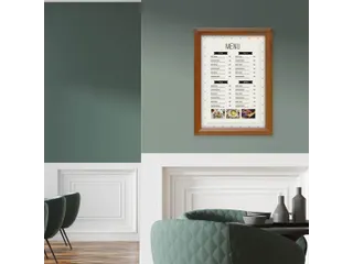 Easy-Click Kliklijst Europel A4 25mm aluminium Houtlook - 6