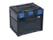 Assortimentskoffer,HxBxD 340x396x296mm,ABS,koffer zwart