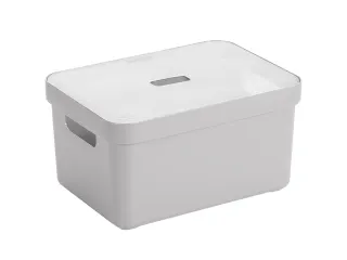 Sigma Home opbergbox 5L lichtgrijs - 25,2x17,5x12,2cm - 2