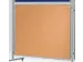 Presentatiewand Hxb 150X120Cm Aluminium Frame Kurk