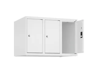 opzetkast,v. locker,3vak.,vak B 250mm,HxBxD 500x750x500mm,vleugeldeur - 2