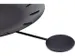 Wandklok nXt Bowl Ø 30cm zwart streepaanduiding