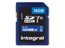 Geheugenkaart Integral SDHC V10 16GB