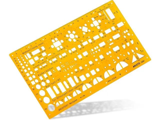 Architect-combisjabloon Aristo 1 : 100