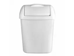 CMT Quartz Hygiënebak Afvalbakje 8 Liter Kunststof Wit